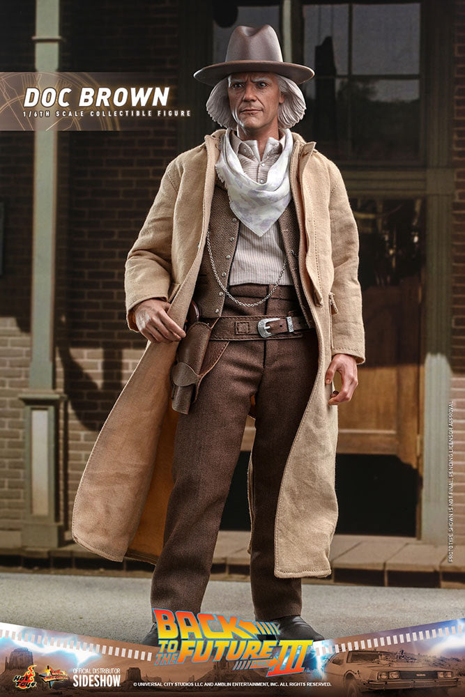 Doc Brown - Back to the Future III - Sixth Scale - Hot Toys
