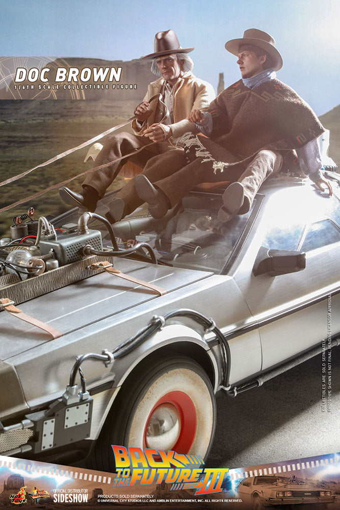 Doc Brown - Back to the Future III - Sixth Scale - Hot Toys