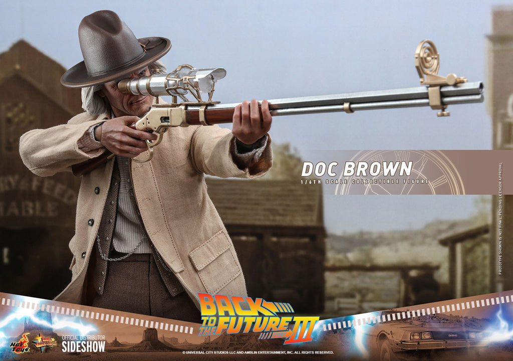 Doc Brown - Back to the Future III - Sixth Scale - Hot Toys