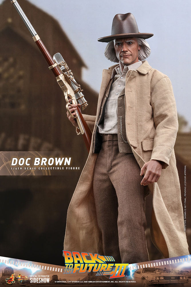 Doc Brown - Back to the Future III - Sixth Scale - Hot Toys