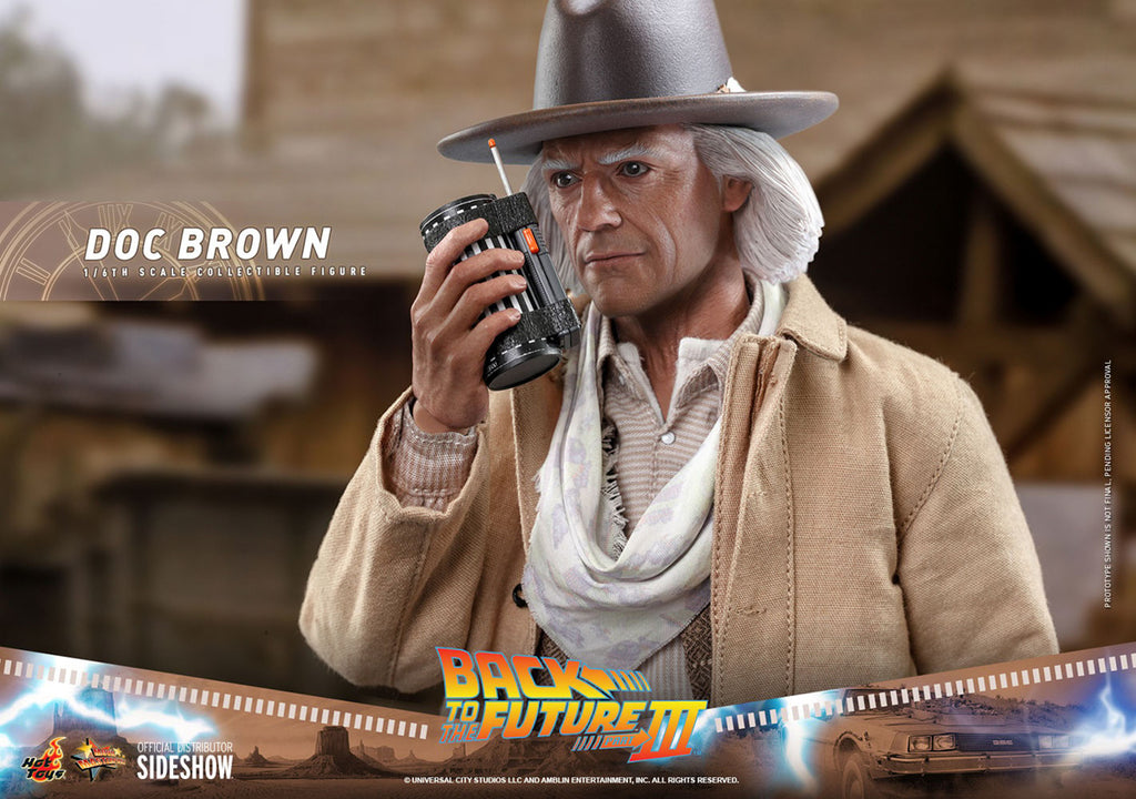 Doc Brown - Back to the Future III - Sixth Scale - Hot Toys