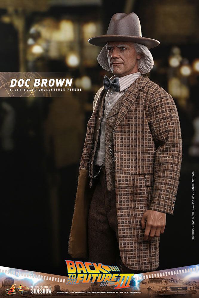 Doc Brown - Back to the Future III - Sixth Scale - Hot Toys