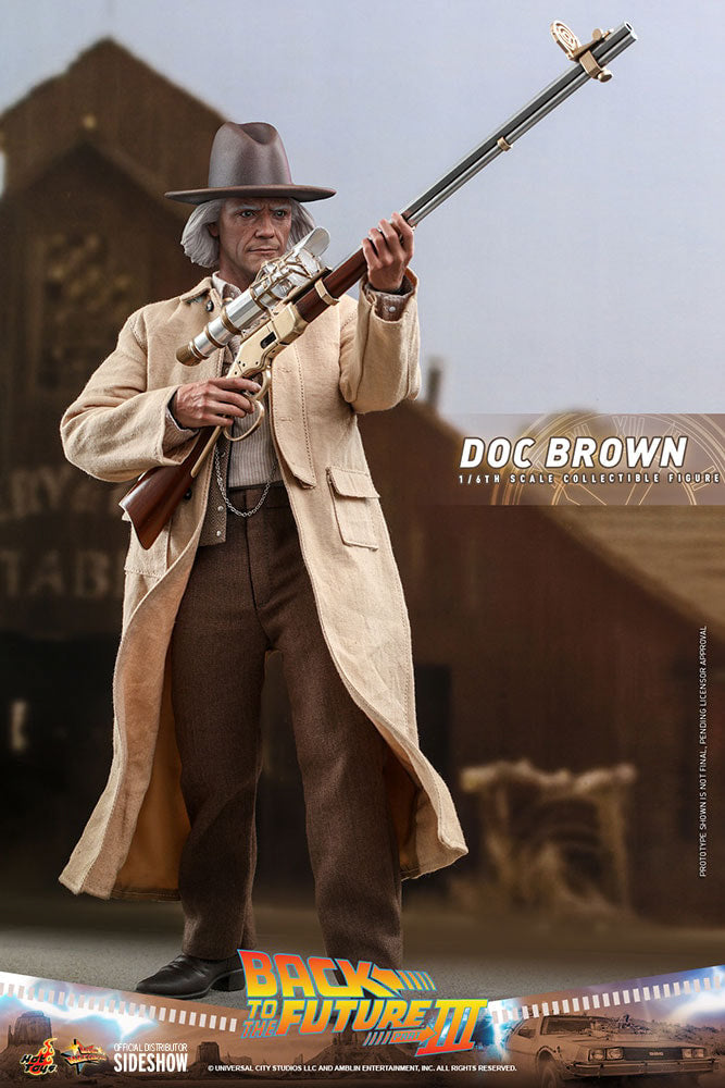 Doc Brown - Back to the Future III - Sixth Scale - Hot Toys