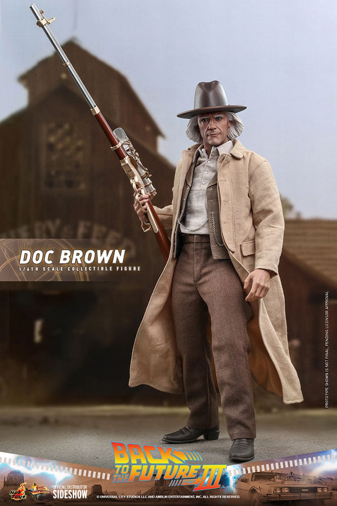 Doc Brown - Back to the Future III - Sixth Scale - Hot Toys