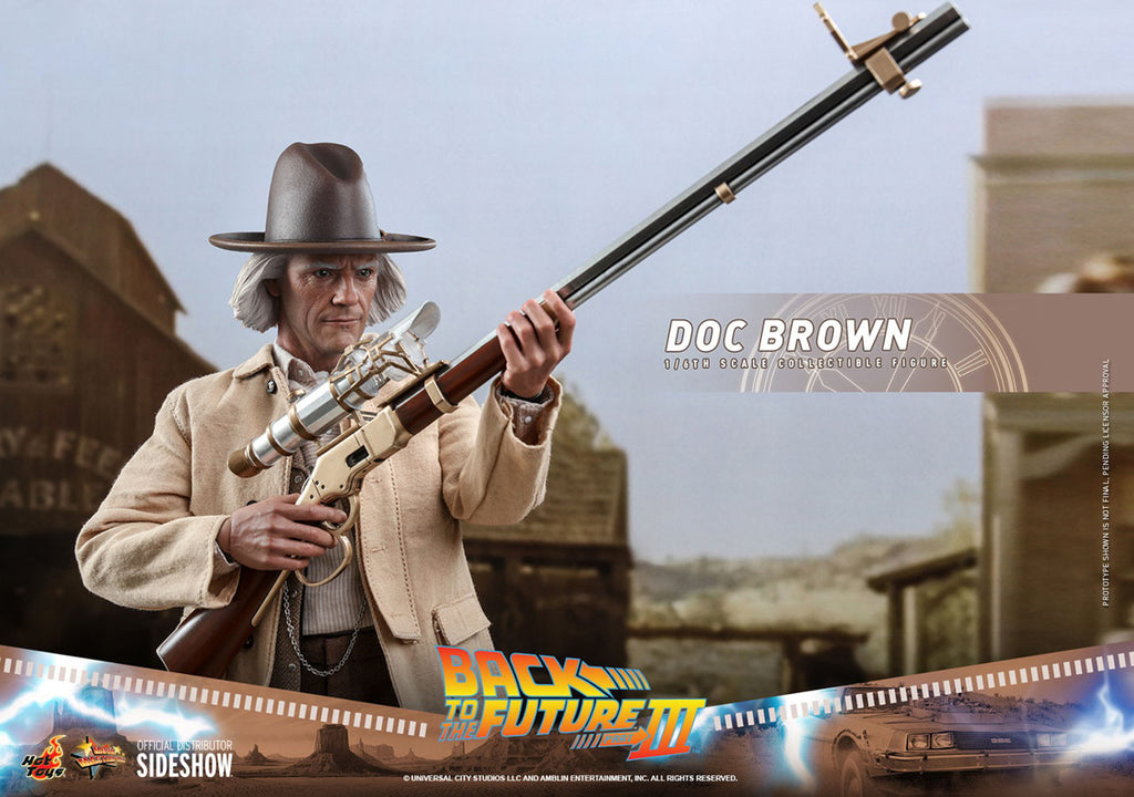 Doc Brown - Back to the Future III - Sixth Scale - Hot Toys