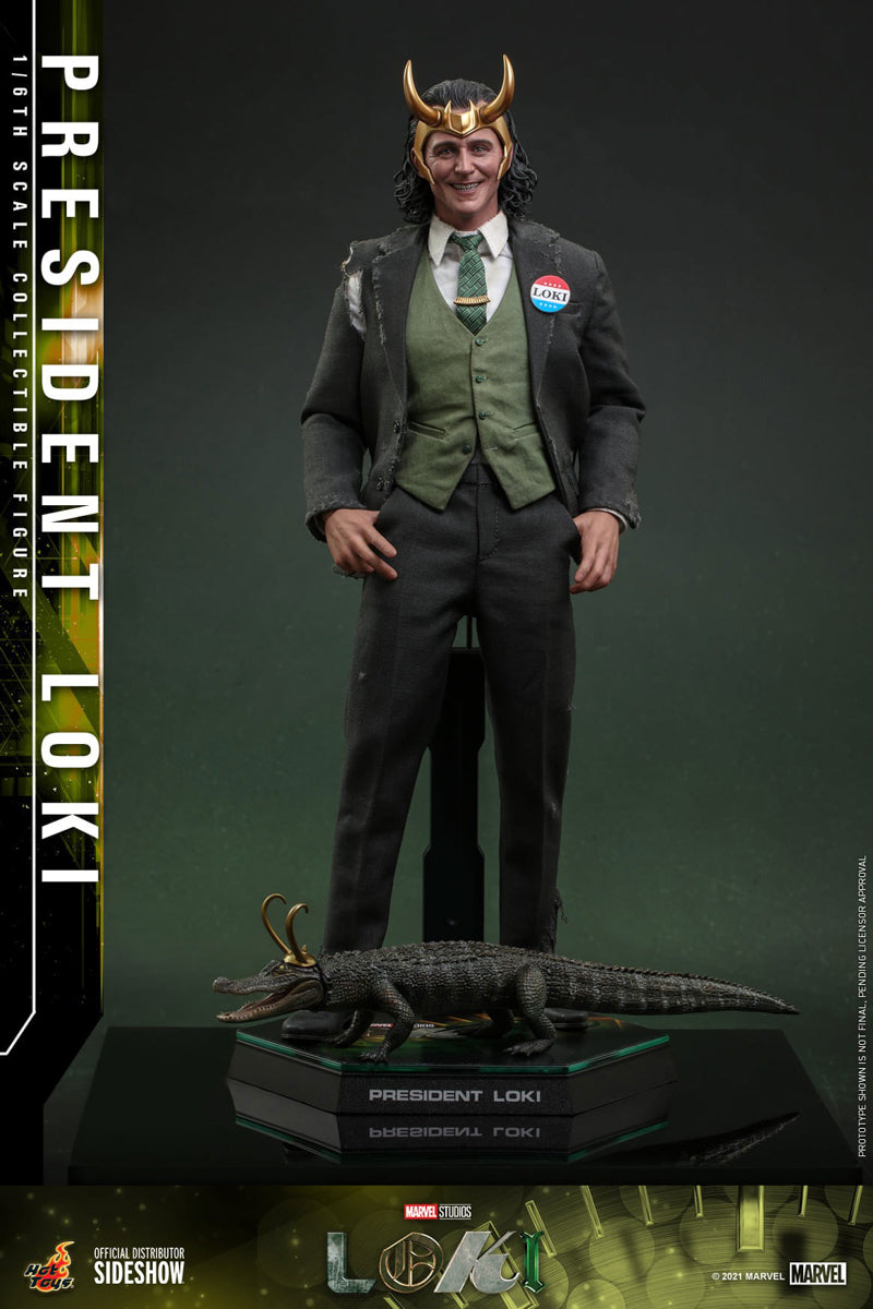Figura Presidente Loki - Marvel - Sixth Scale - Hot Toys