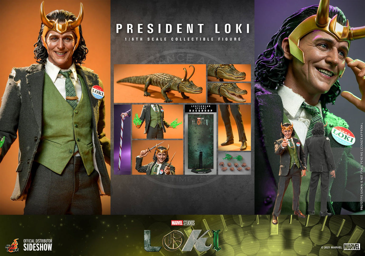ホットトイズ TMS066 ロキ大統領 President Loki 1/6 Figura Presidente Loki - Marvel - Sixth Scale - Hot Toys – Iron