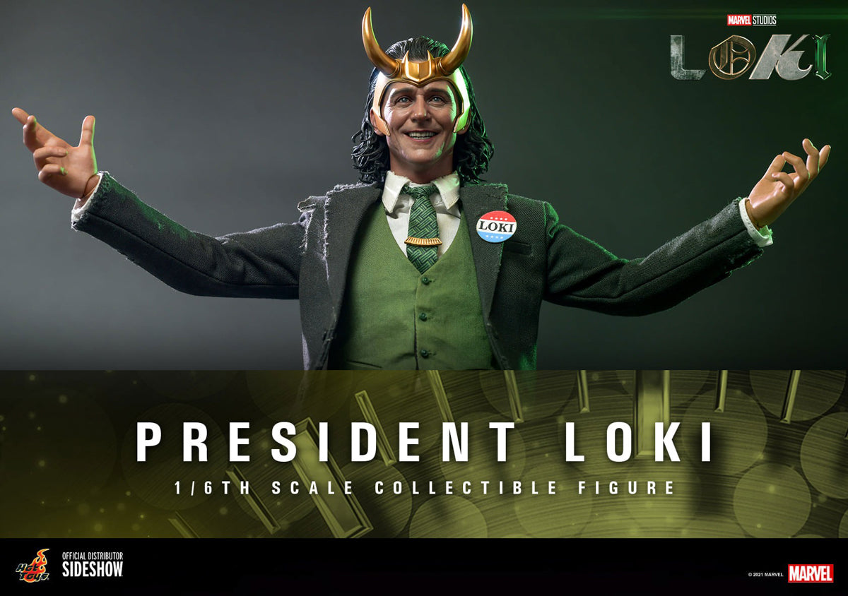 Figura Presidente Loki - Marvel - Sixth Scale - Hot Toys – Iron
