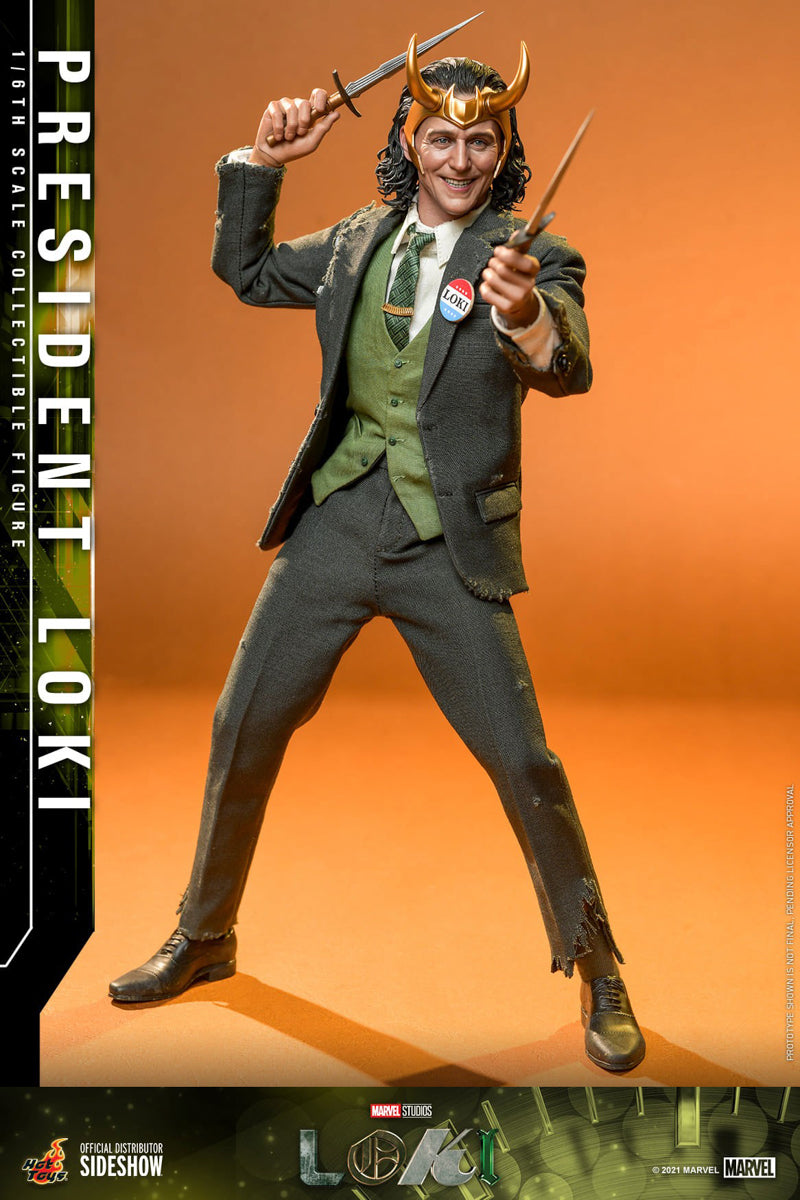 Figura Presidente Loki - Marvel - Sixth Scale - Hot Toys – Iron