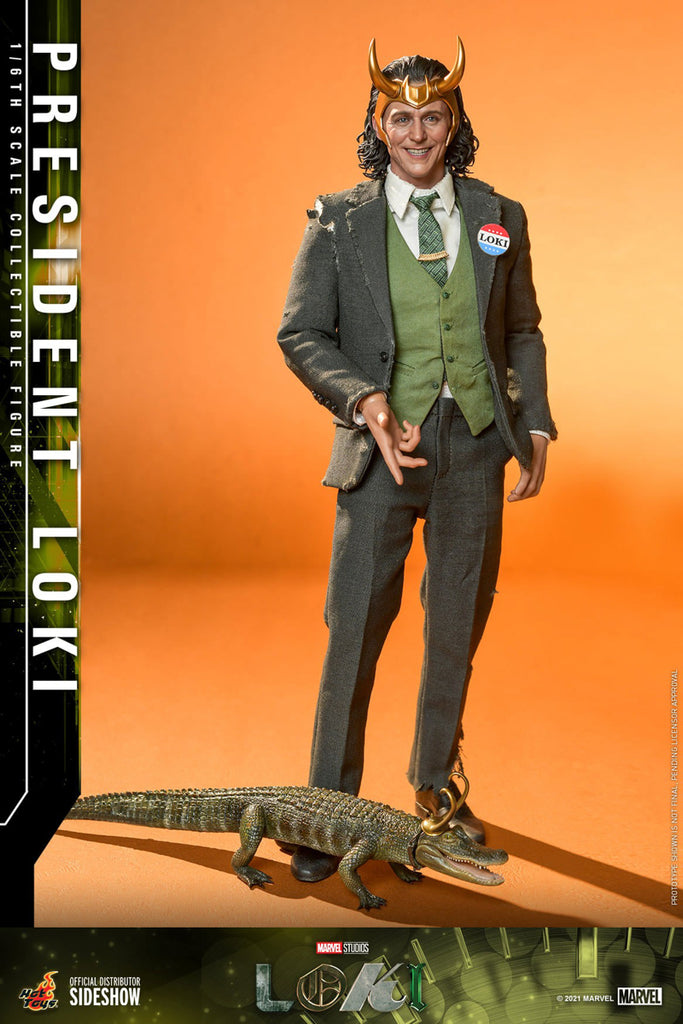 Figura Presidente Loki - Marvel - Sixth Scale - Hot Toys