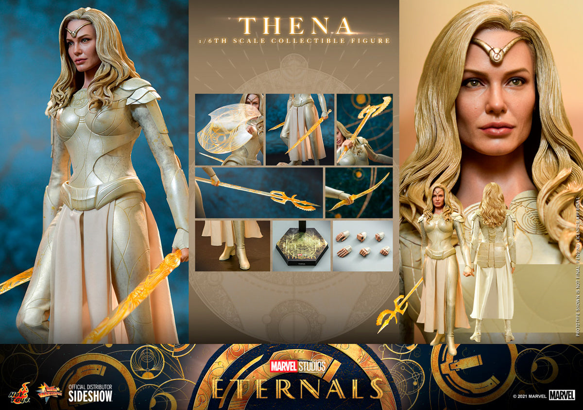 hottoys ホットトイズ MMS628 エターナルズ セナ Thena Figura Thena - Marvel - Sixth Scale - Hot Toys – Iron Studios Brasil