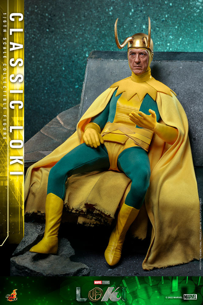 Figura Loki Clássico - Marvel - Sixth Scale - Hot Toys