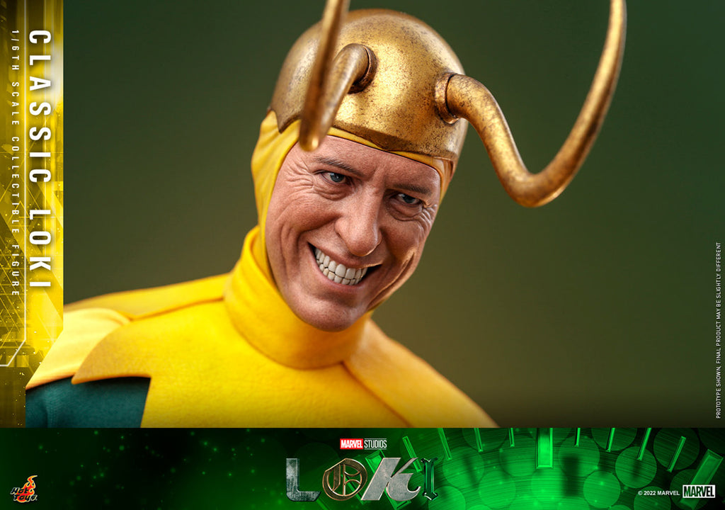 Figura Loki Clássico - Marvel - Sixth Scale - Hot Toys