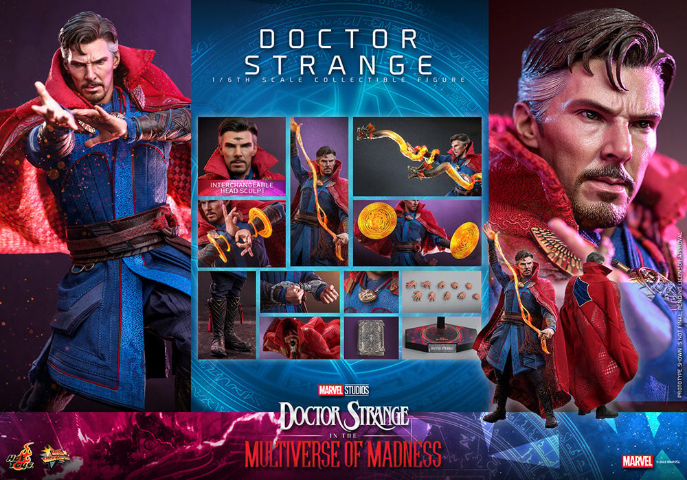 Figura Doutor Estranho - Marvel - Sixth Scale - Hot Toys