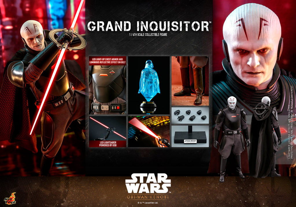 Figura Grande Inquisidor - Star Wars - Sixth Scale - Hot Toys