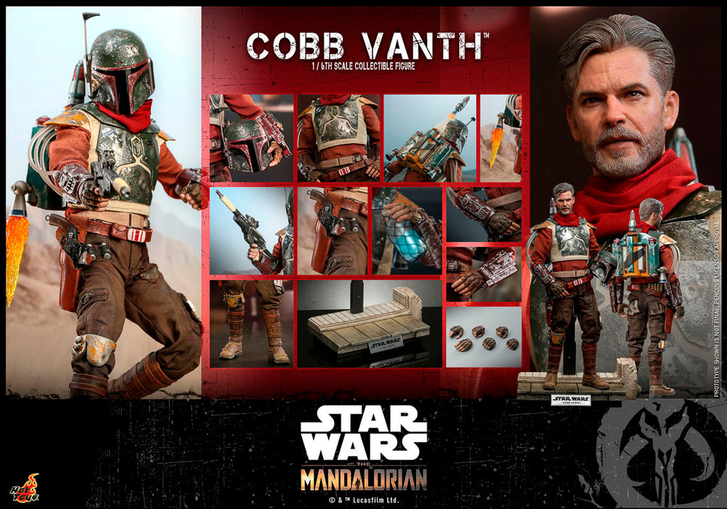 Figura Cobb Vanth - The Mandalorian - Sixth Scale - Hot Toys