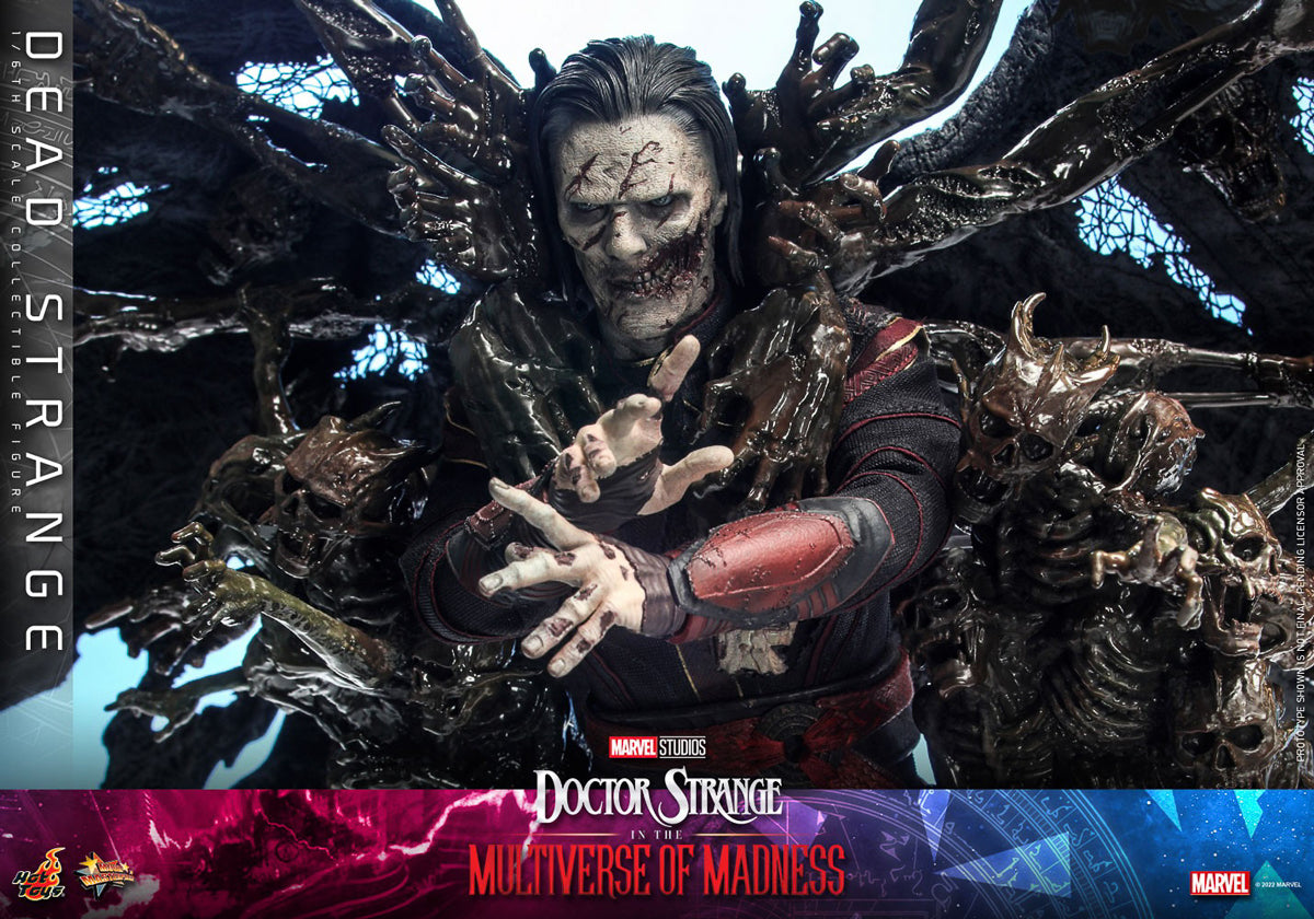 Figura Defensor Estranho Zumbi - Marvel - Sixth Scale - Hot Toys Figura Defensor Estranho Zumbi - Marvel - Sixth Scale - Hot Toys