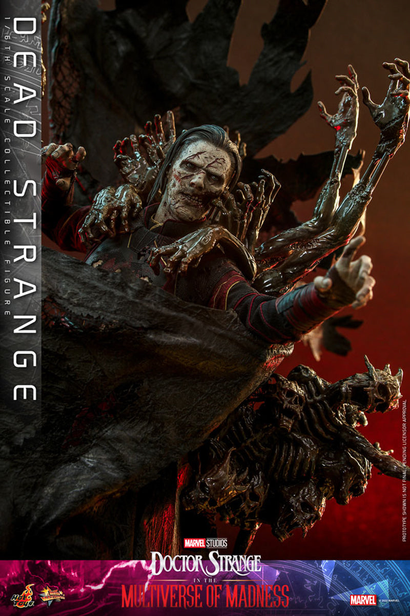 Figura Defensor Estranho Zumbi - Marvel - Sixth Scale - Hot Toys Figura Defensor Estranho Zumbi - Marvel - Sixth Scale - Hot Toys