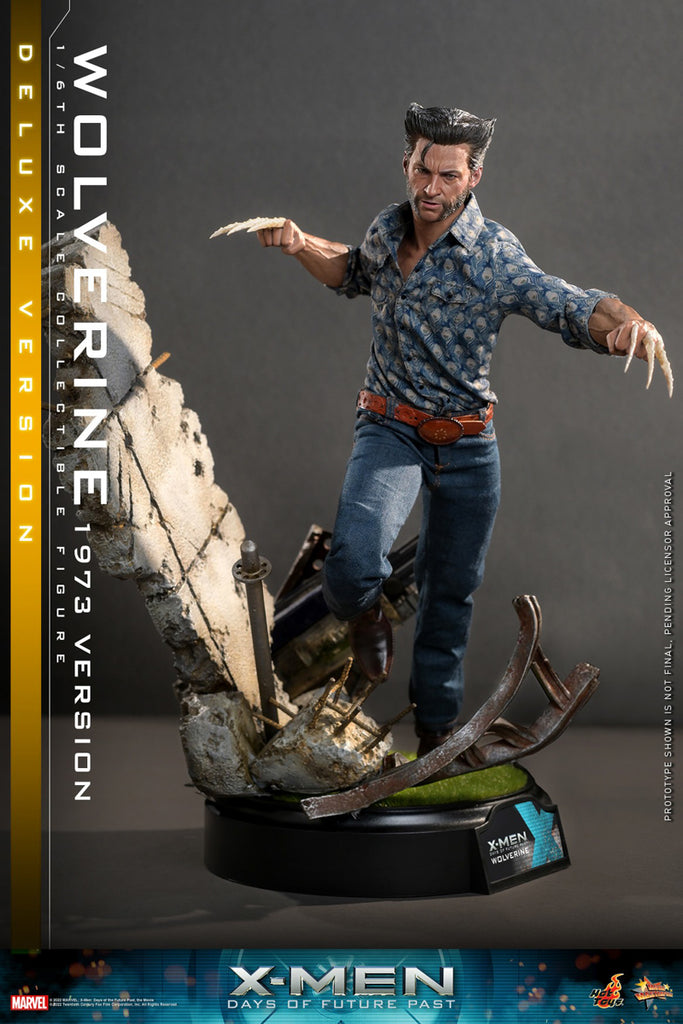 Figura Wolverine 1973 Deluxe Version - Marvel - Sixth Scale - Hot Toys