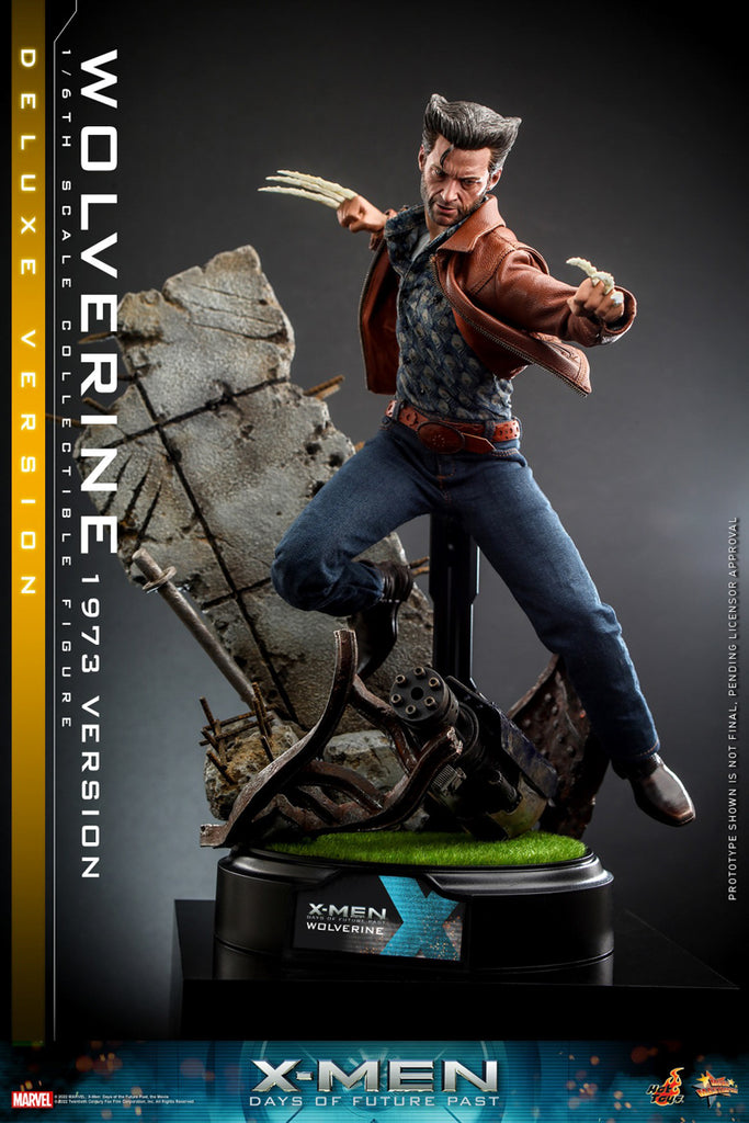 Figura Wolverine 1973 Deluxe Version - Marvel - Sixth Scale - Hot Toys