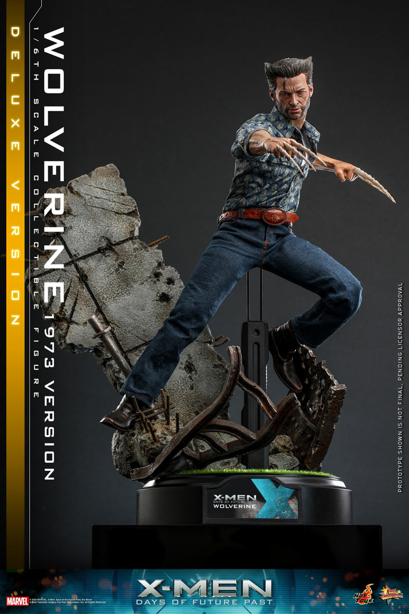 Figura Wolverine 1973 Deluxe Version - Marvel - Sixth Scale - Hot Toys