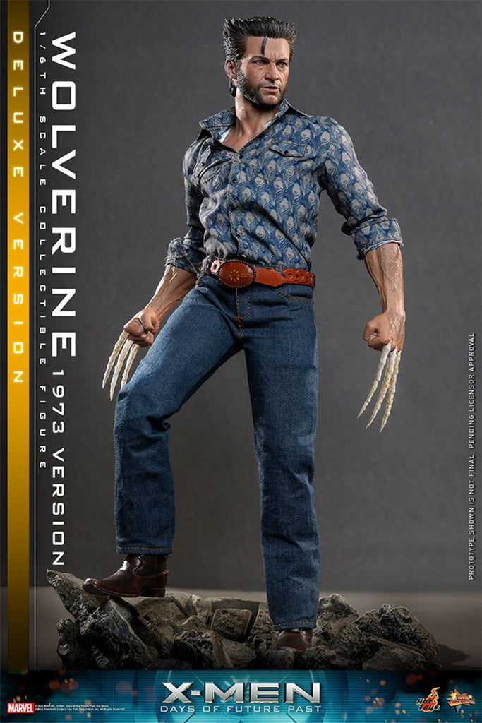 Figura Wolverine 1973 Deluxe Version - Marvel - Sixth Scale - Hot Toys