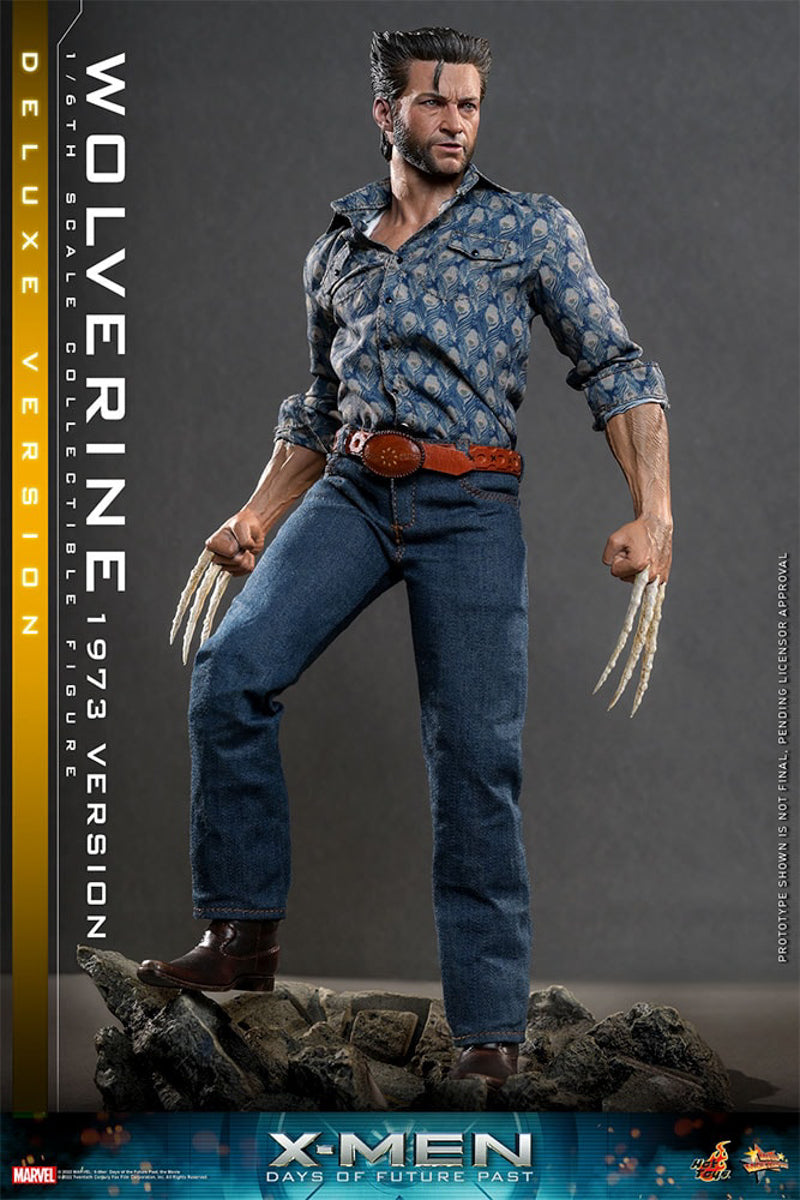 Figura Wolverine 1973 Deluxe Version - Marvel - Sixth Scale - Hot Toys