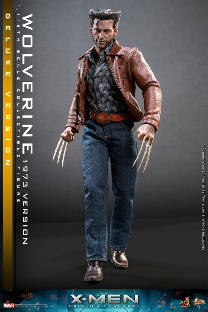 Figura Wolverine 1973 Deluxe Version - Marvel - Sixth Scale - Hot Toys