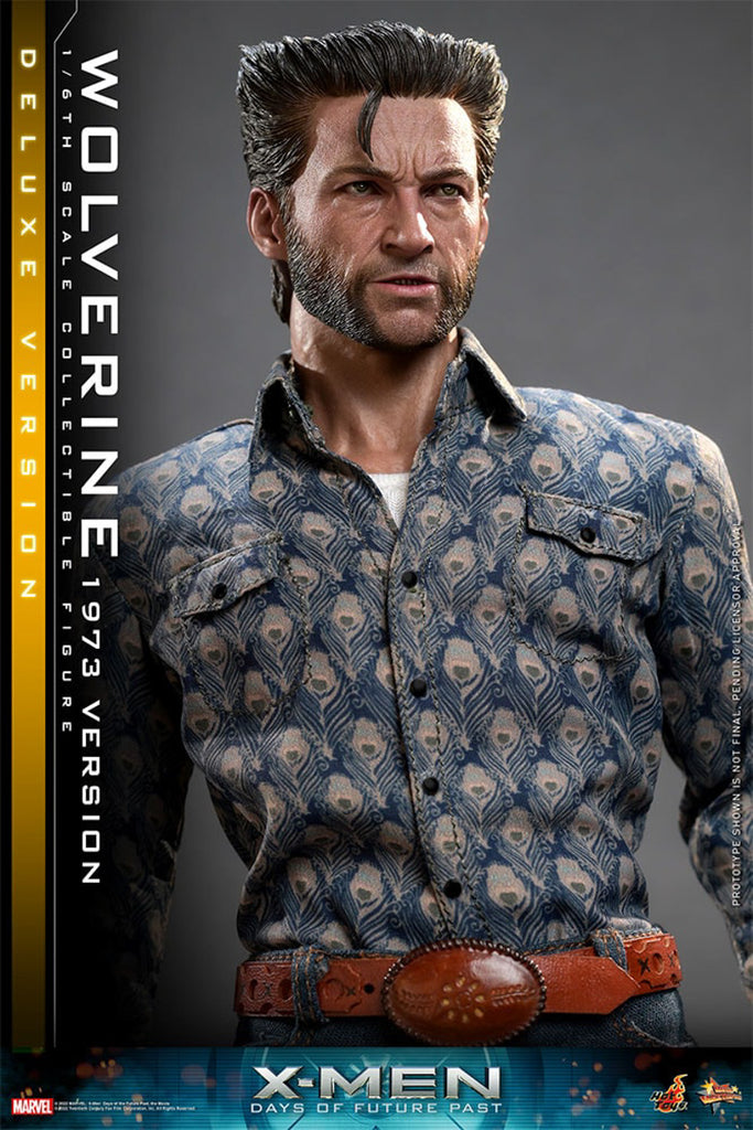 Figura Wolverine 1973 Deluxe Version - Marvel - Sixth Scale - Hot Toys