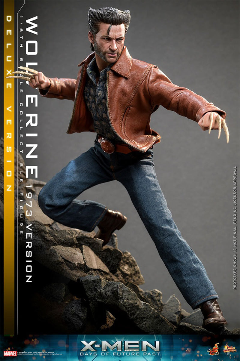 Figura Wolverine 1973 Deluxe Version - Marvel - Sixth Scale - Hot Toys