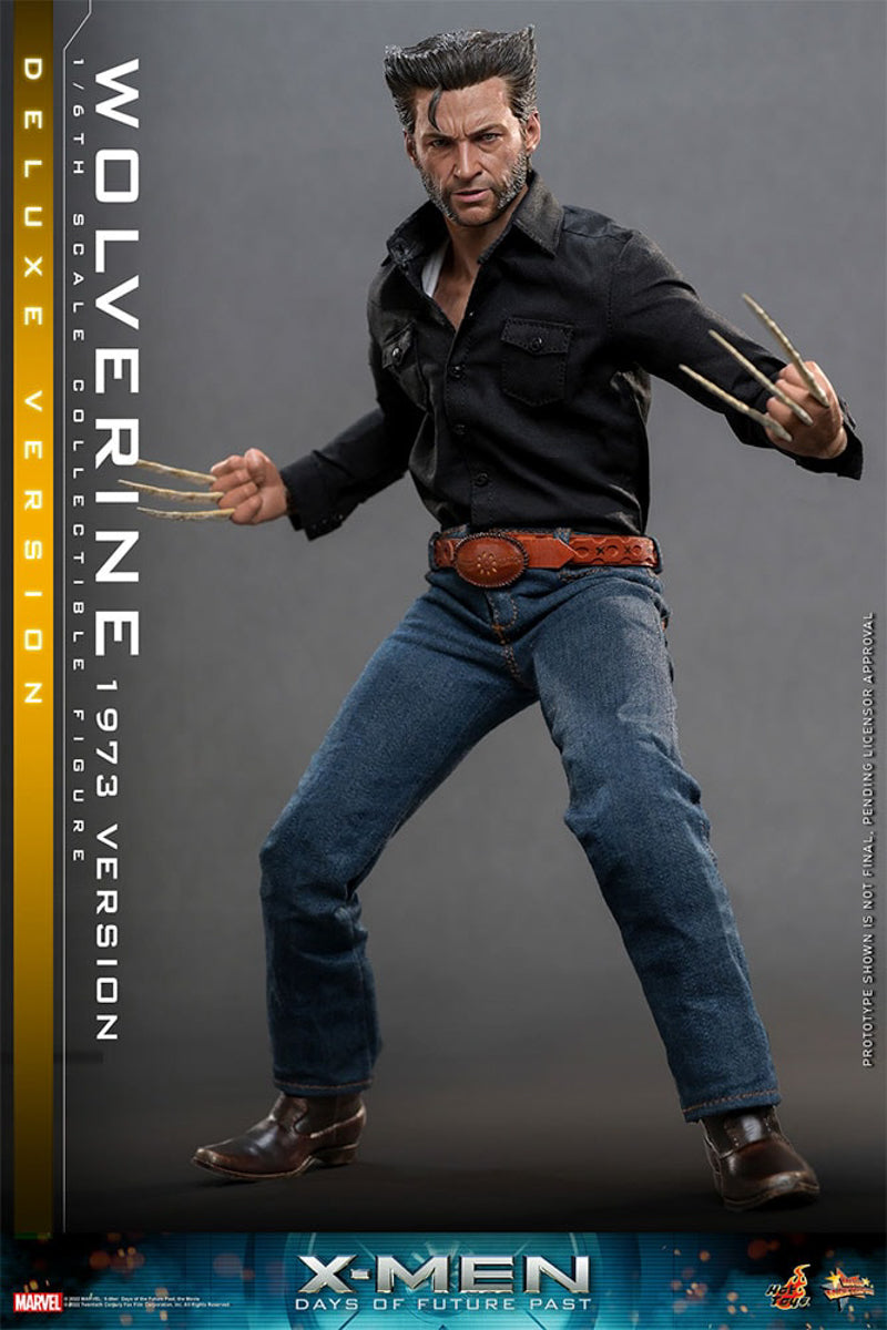Figura Wolverine 1973 Deluxe Version - Marvel - Sixth Scale - Hot Toys