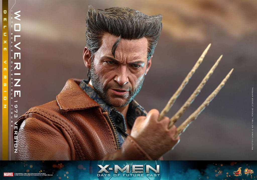 Figura Wolverine 1973 Deluxe Version - Marvel - Sixth Scale - Hot Toys