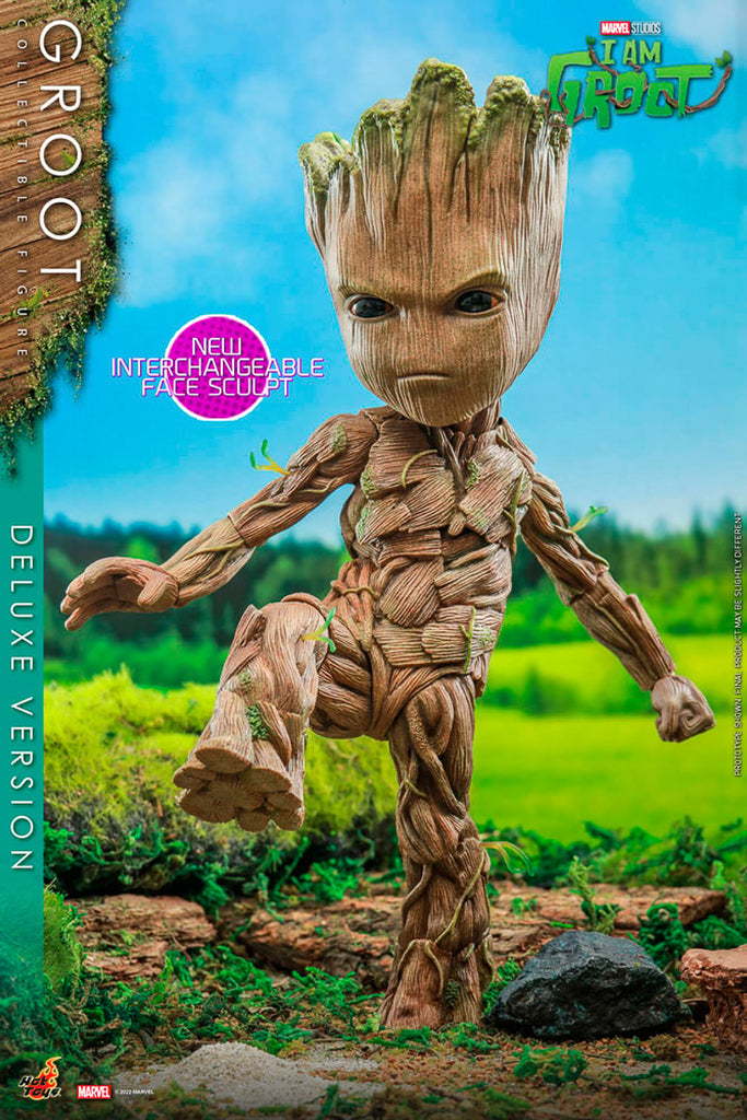 Figura Groot Deluxe Version - Marvel - Sixth Scale - Hot Toys