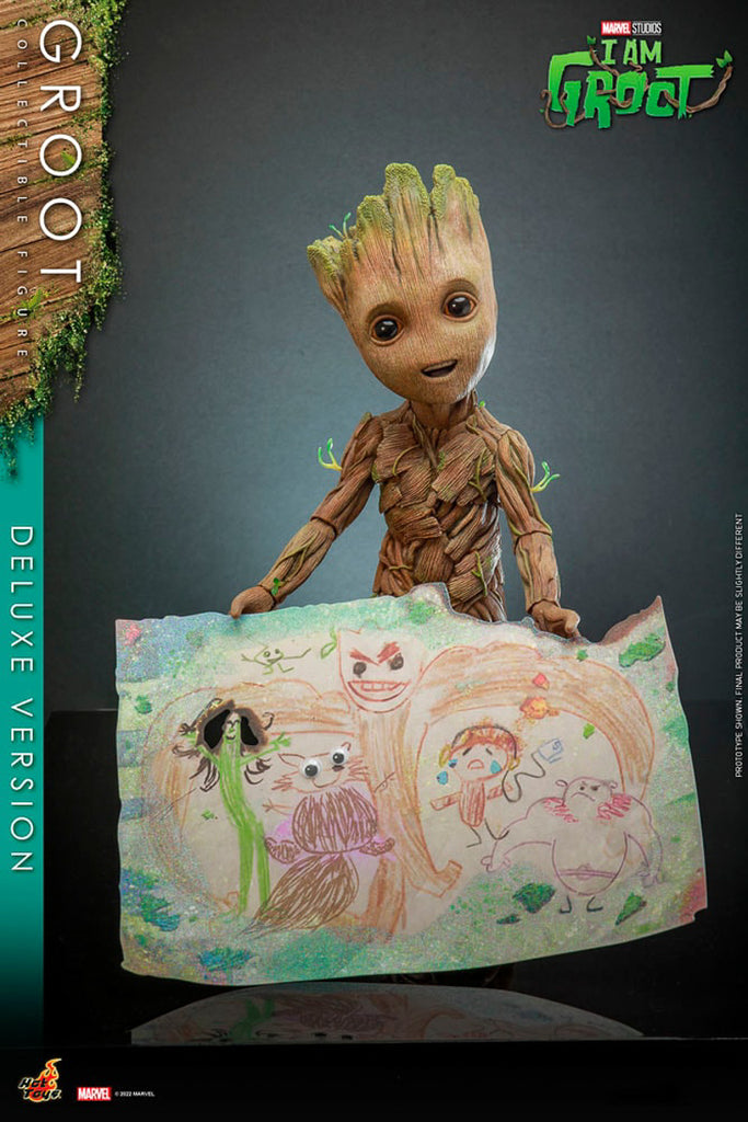 Figura Groot Deluxe Version - Marvel - Sixth Scale - Hot Toys