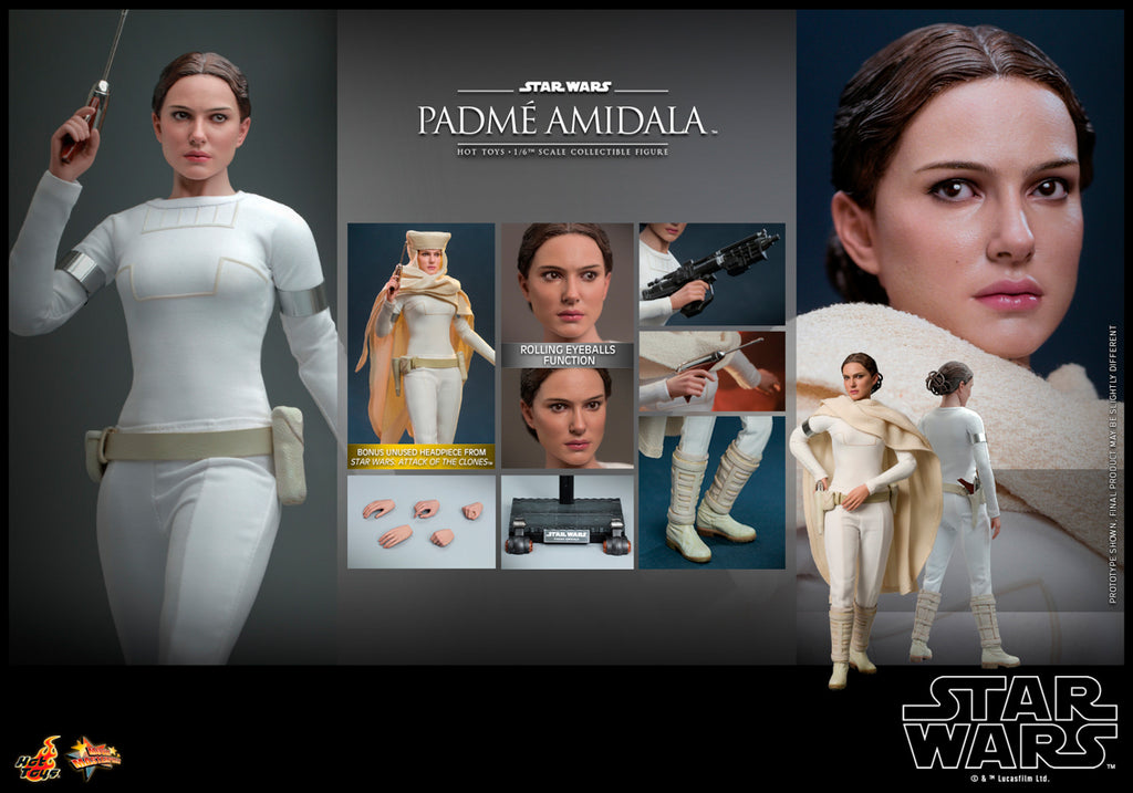 Figura Padme Amidala - Star Wars - Sixth Scale - Hot Toys