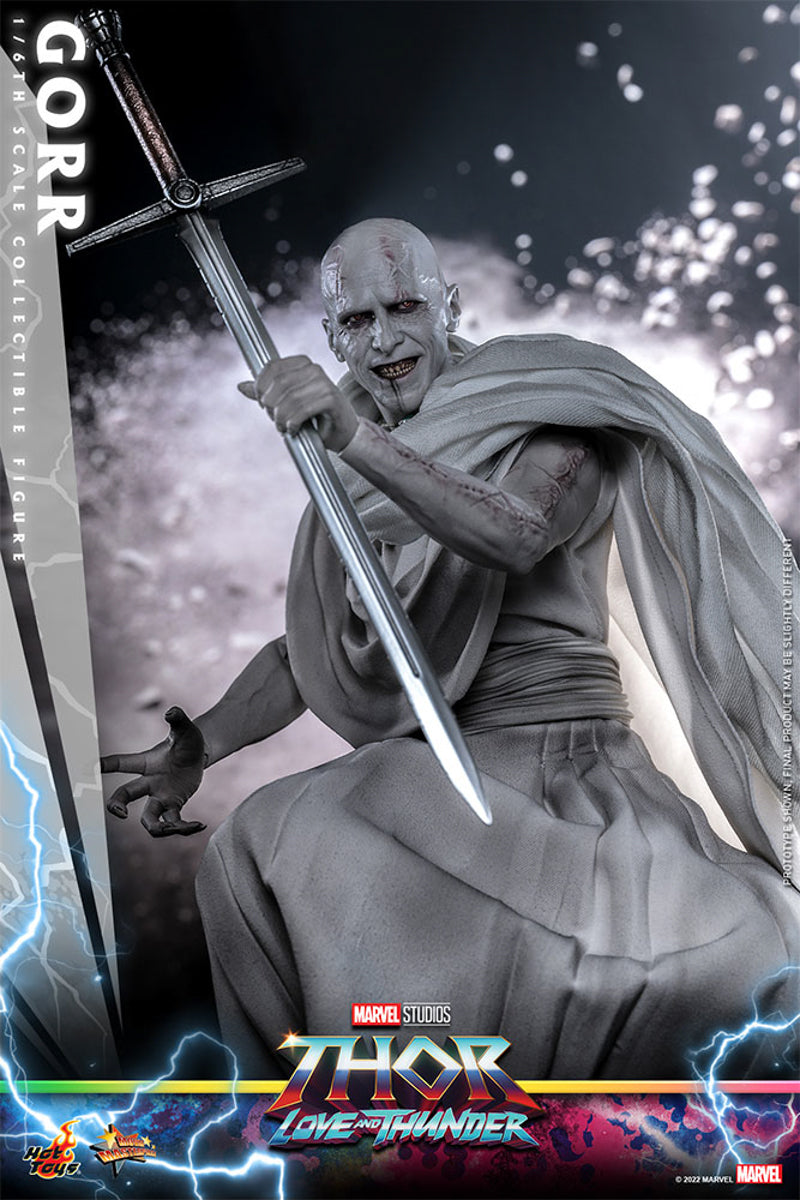 Marvel Rivels Gorr Figura Gorr - Marvel - Sixth Scale - Hot Toys – Iron Studios Brasil