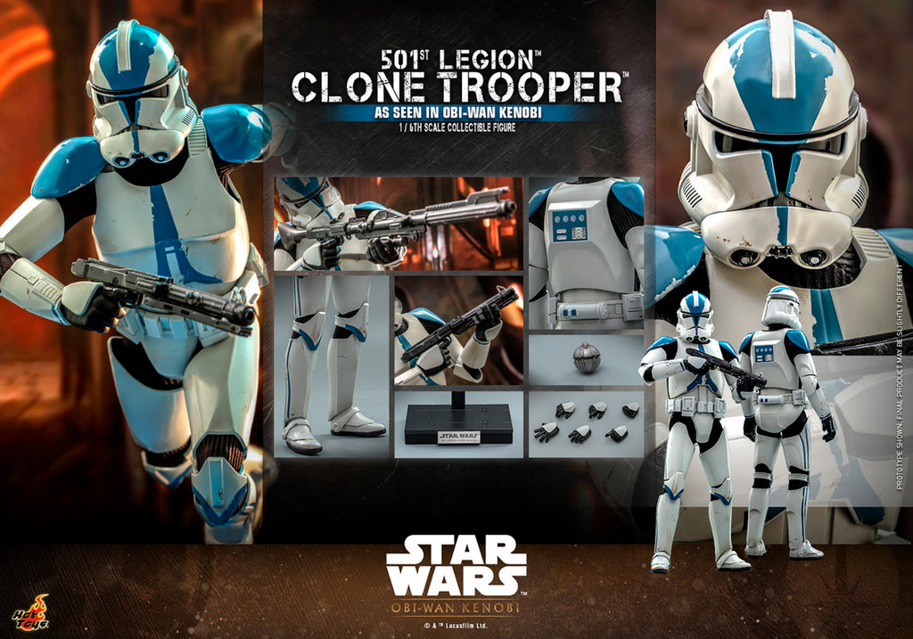 Figura 501ST Legion Clone Trooper - Star Wars - Sixth Scale - Hot Toys