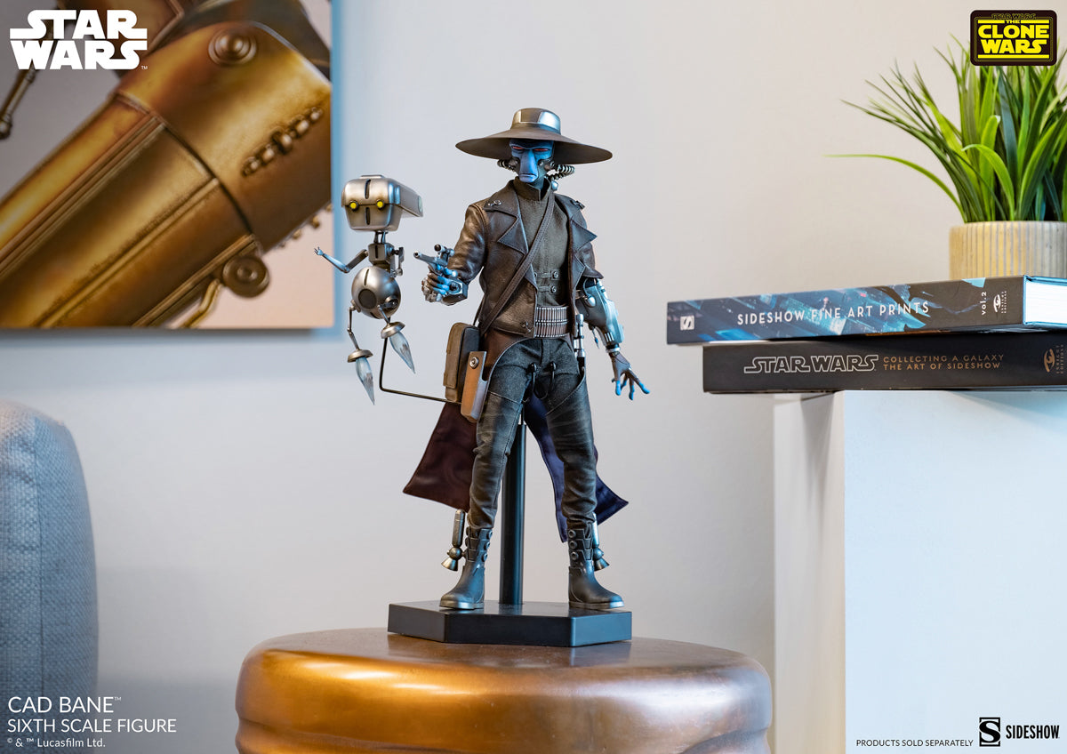 Figura Cad Bane - Star Wars - Sixth Scale - Sideshow – Iron