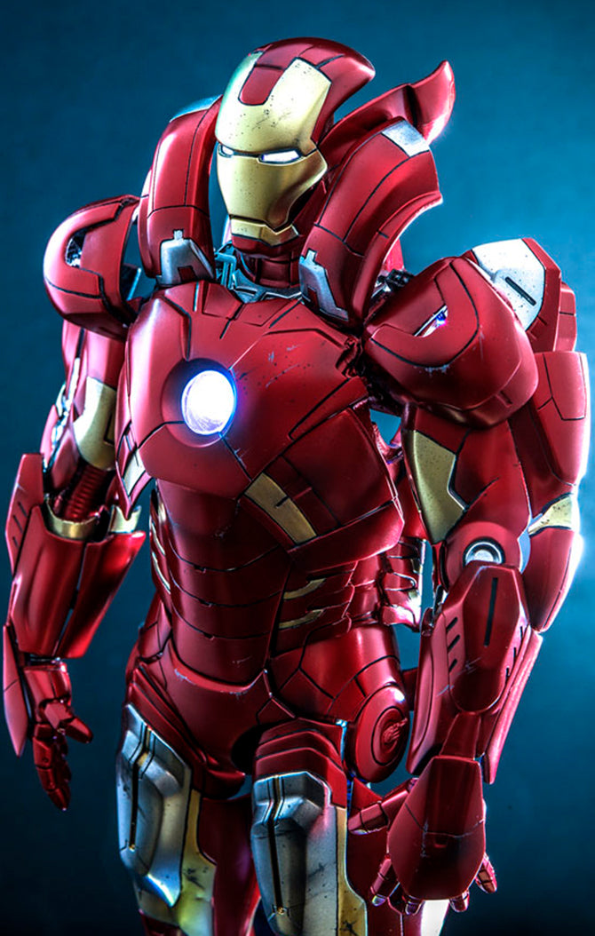 Figura Iron Man Mark VII Open Armor Version - Marvel - Sixth Scale