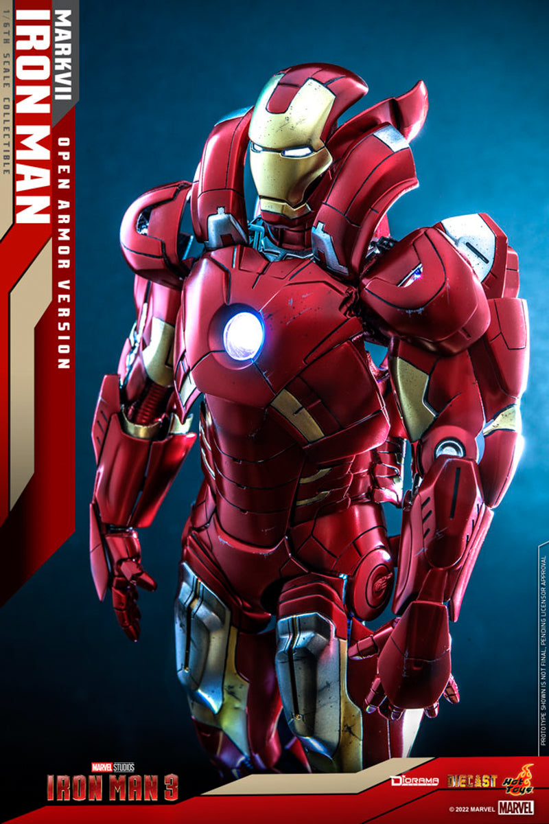 Figura Iron Man Mark VII Open Armor Version - Marvel - Sixth Scale - Hot Toys