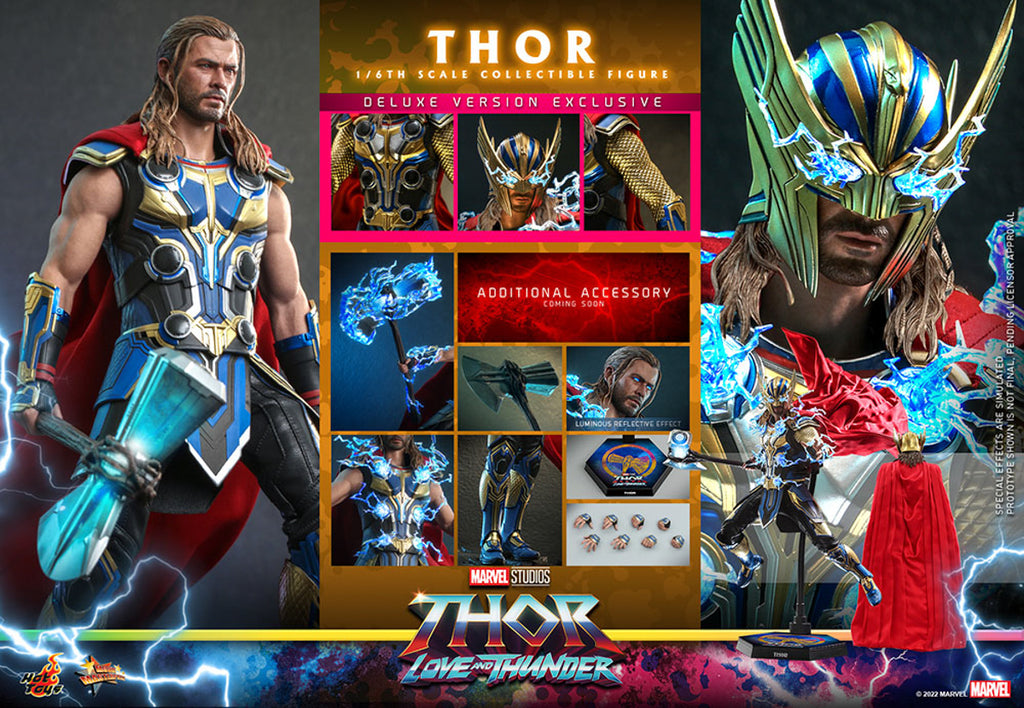 Figura Thor Deluxe - Marvel - Sixth Scale - Hot Toys