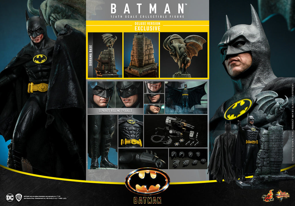 Figura Batman 1989 Deluxe - DC - Sixth Scale - Hot Toys