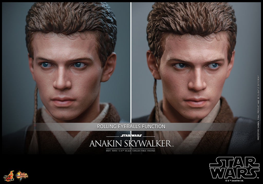 Figura Anakin Skywalker - Star Wars - Sixth Scale - Hot Toys