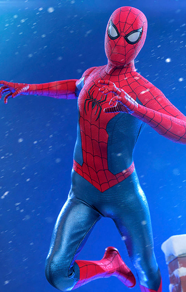 Figura Spider-Man Red and Blue Suit Deluxe - Marvel - Sixth Scale - Hot Toys