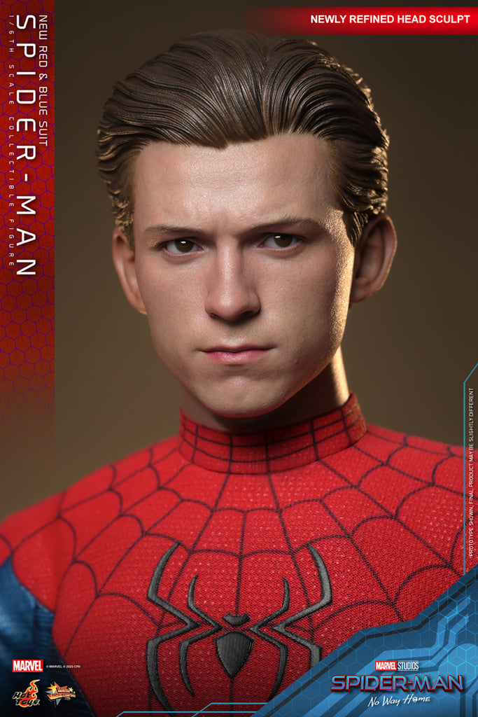 Figura Spider-Man Red and Blue Suit Deluxe - Marvel - Sixth Scale - Hot Toys