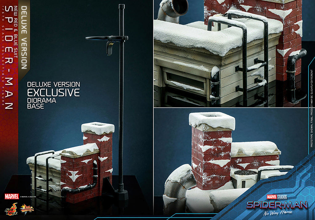 Figura Spider-Man Red and Blue Suit Deluxe - Marvel - Sixth Scale - Hot Toys