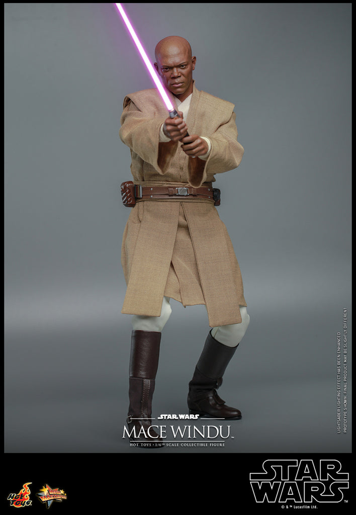 Figura Mace Windu - Star Wars - Sixth Scale - Hot Toys
