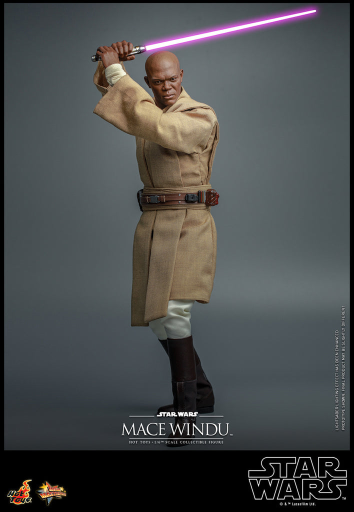 Figura Mace Windu - Star Wars - Sixth Scale - Hot Toys