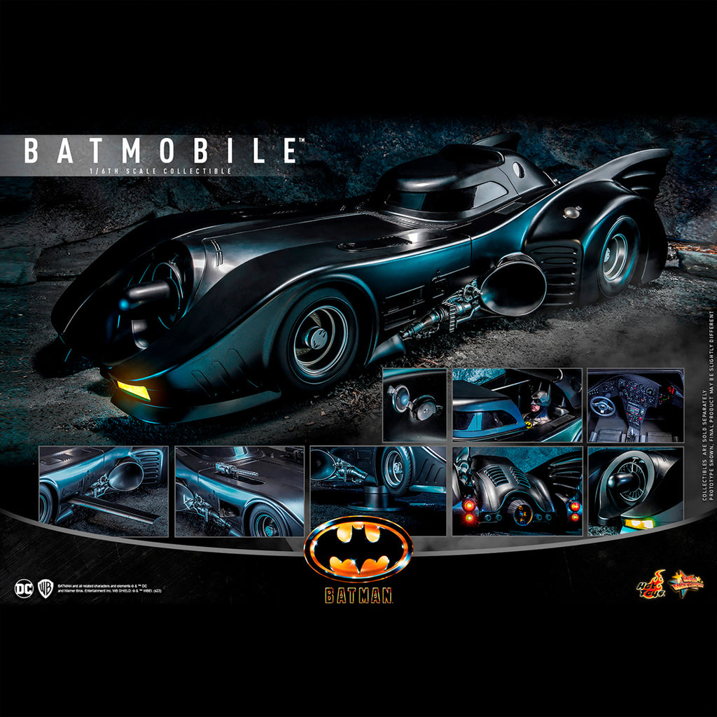 Figura Batmobile 1989 - DC - Sixth Scale - Hot Toys