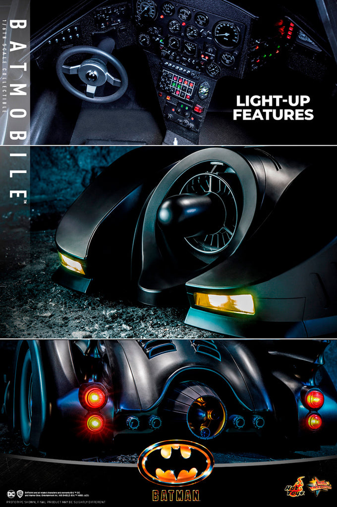 Figura Batmobile 1989 - DC - Sixth Scale - Hot Toys